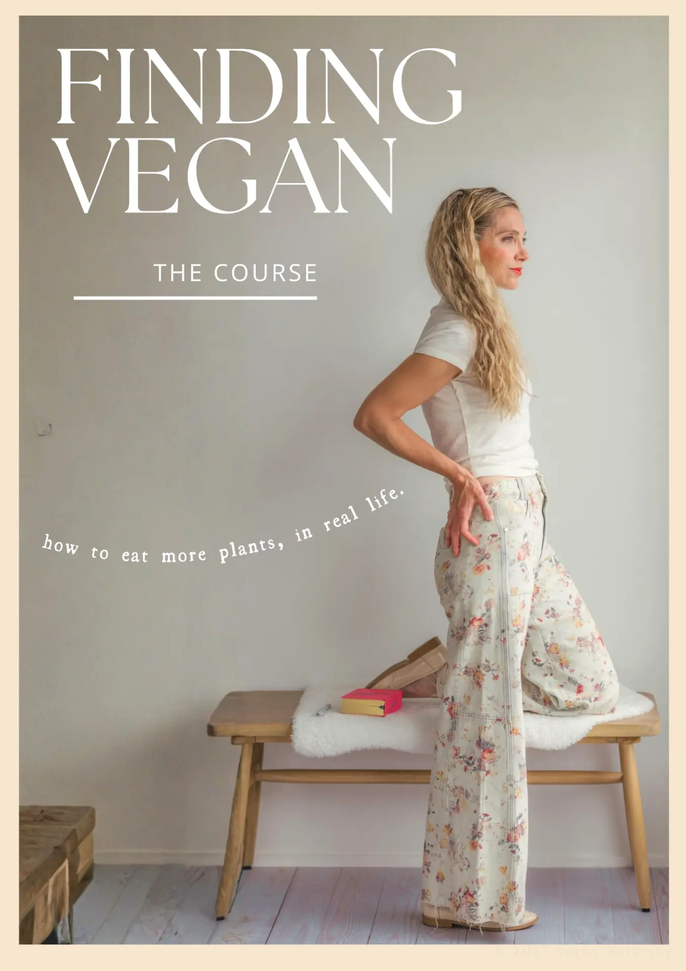 The Finding Vegan Course — Kathy standing